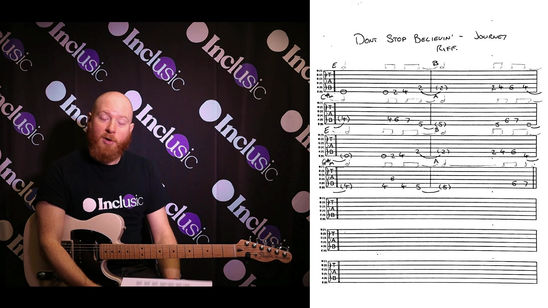 Don't Stop Believin' Guitar Tutorial